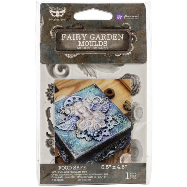Foremka silikonowa 11x9 Fairy Garden Finnabair 966591 Prima