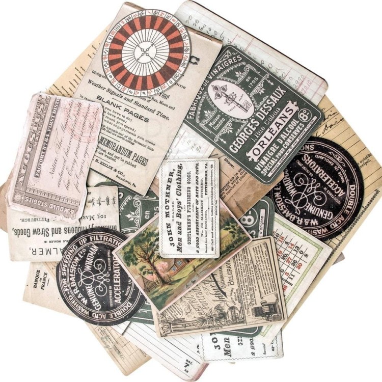 Dodatki Collector Cards Layers Tim Holtz