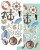 Zestaw papierów 15x30 elementy do wycinania Sea Stories AA-SS-10 Alchemy of Art