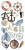 Zestaw papierów 15x30 elementy do wycinania Sea Stories AA-SS-10 Alchemy of Art