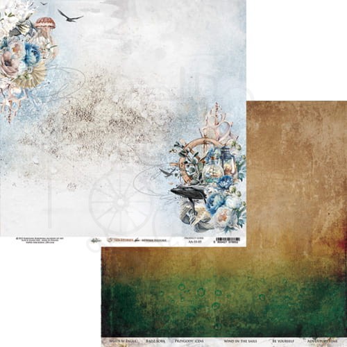 Zestaw papierów 20x20 Sea Stories AA-SS-08 Alchemy of Art