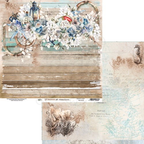 Zestaw papierów 30x30 Sea Stories AA-SS-07 Alchemy of Art