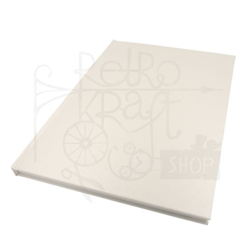 Księga gości A4 pionowa biała perłowa Eco Scrapbooking