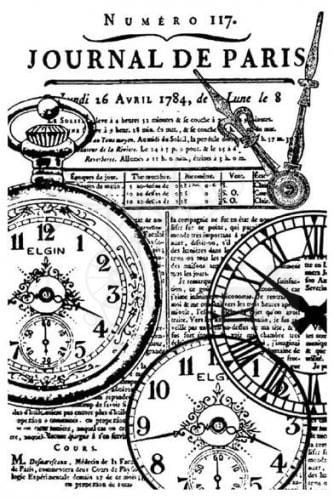 Stempel gumowy kauczukowy Journal de Paris WTKCC106 Stamperia