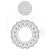 Stempel gumowy kauczukowy rozety ramki 1 zestaw 2 szt 48886 44 Heyda