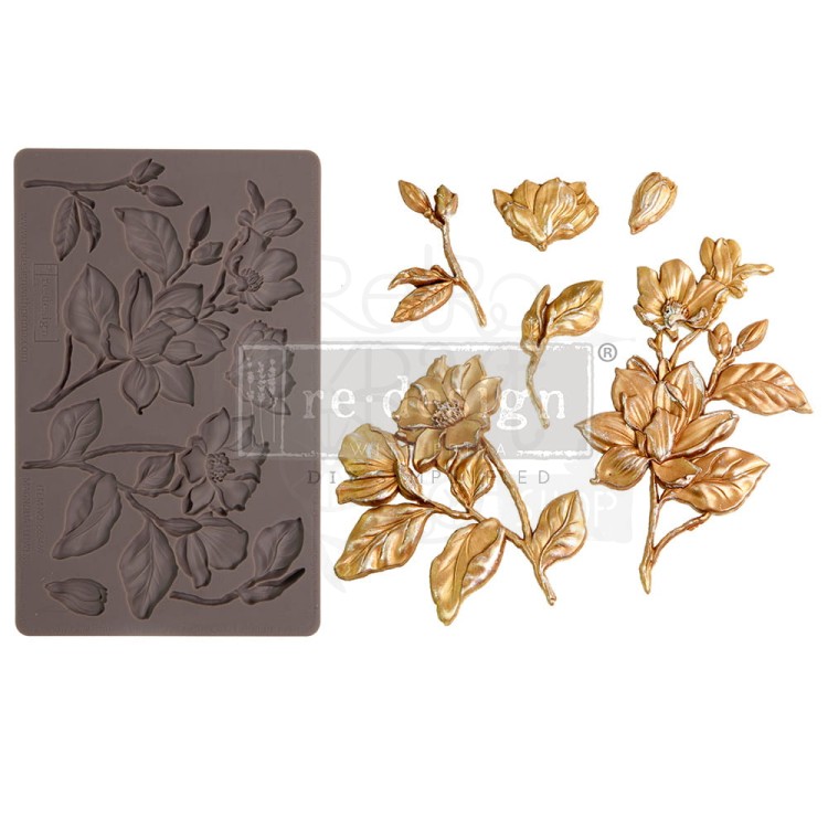Foremka silikonowa 20x13 Magnolia Blooms ReDesign 663469 Prima