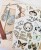 Rub-on Decor Transfers 15x32.5cm Papillon Collection 3 arkusze ReDesign 653385 Prima