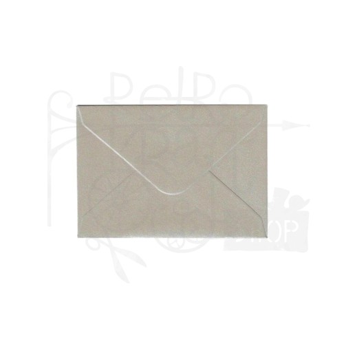 Koperta 7x10cm Pearl jasnosrebrny Galeria Papieru