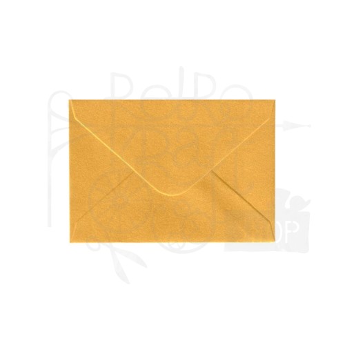 Koperta 7x10cm Pearl złoty Galeria Papieru