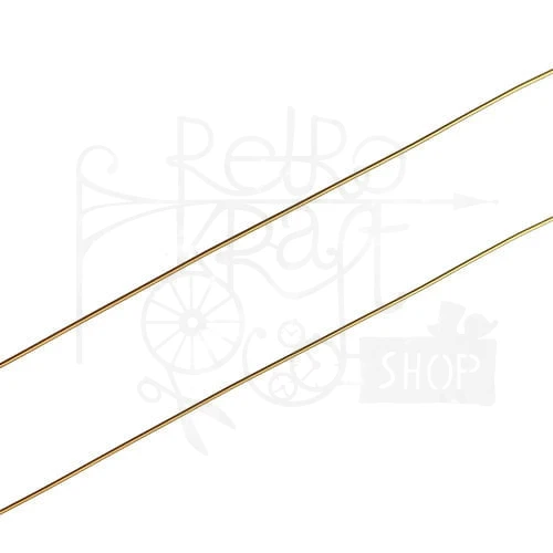Drucik metalowy 0.3mm 20m - brąz