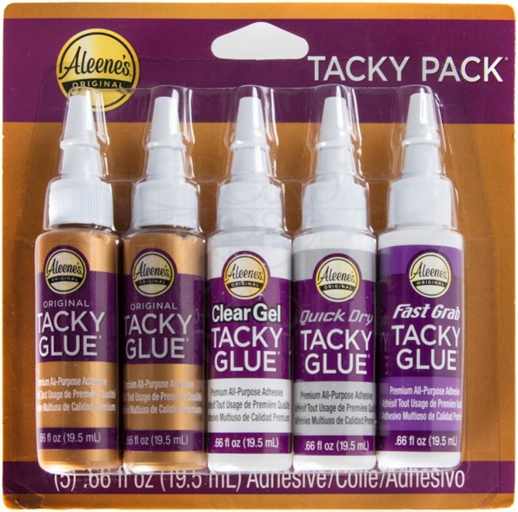 Zestaw klejów Tacky Glue 5x19.5ml 25115 Aleene's