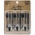 Ozdoby metalowe Idea-ology Silverware Adornments 9szt TH93254 Tim Holtz