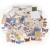 Ozdoby papierowe die-cuts Curators Botanical Ephemera Bits 82szt CB35847 49 and Market