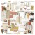 Ozdoby papierowe die-cuts Curators Meadow Ephemera Bits 78szt CM36738 49 and Market