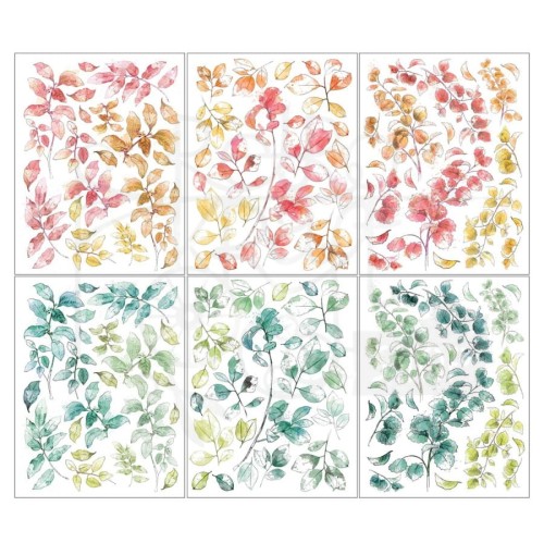 Rub-on transfer 15x20cm Spectrum Sherbet 6 arkuszy SS36394 49 and Market