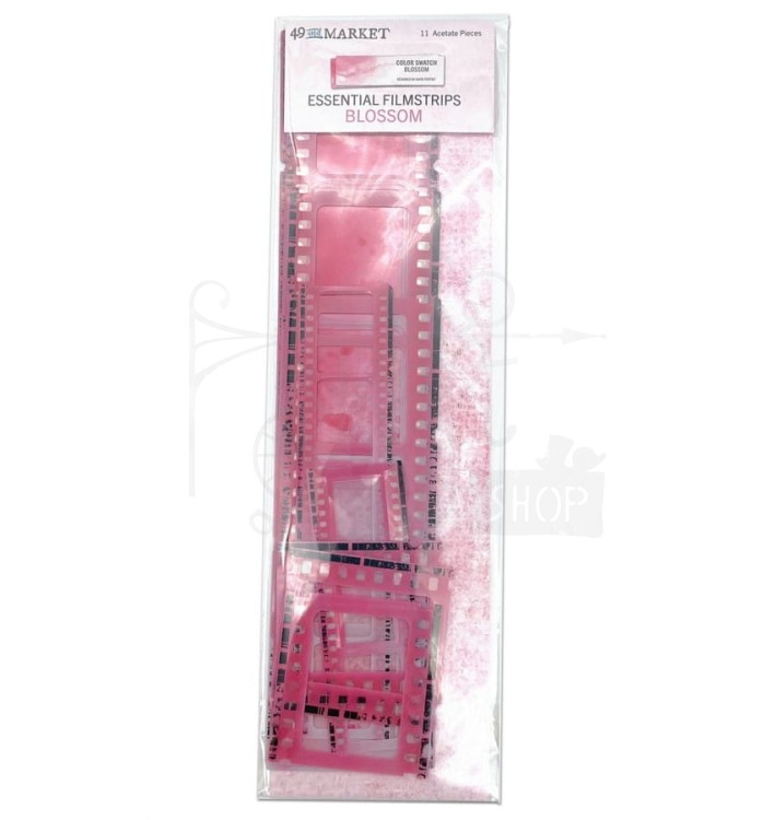 Ozdoba klisza Essential Filmstrips Color Swatch Blossom 11 elementów CSB40148 49 and Market