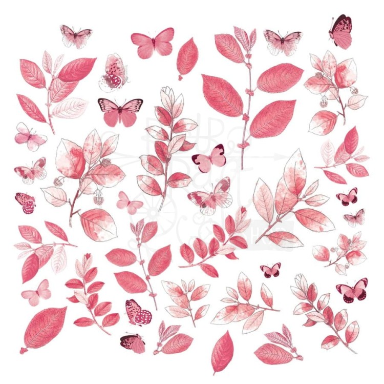 Ozdoby liście Color Swatch Blossom Acetate Leaves 78szt CSB40155 49 and Market
