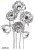 Stempel silikonowy Kwiaty 1 LB2188 LaBlanche