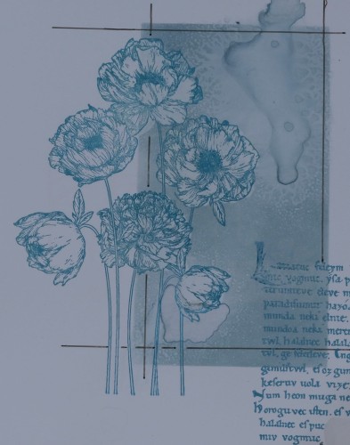 Stempel silikonowy Kwiaty 1 LB2188 LaBlanche