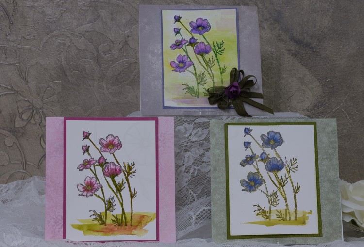Stempel silikonowy Kwiaty 2 LB2189 LaBlanche