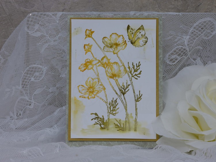 Stempel silikonowy Kwiaty 2 LB2189 LaBlanche