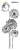 Stempel silikonowy Kwiaty 3 LB2190 LaBlanche