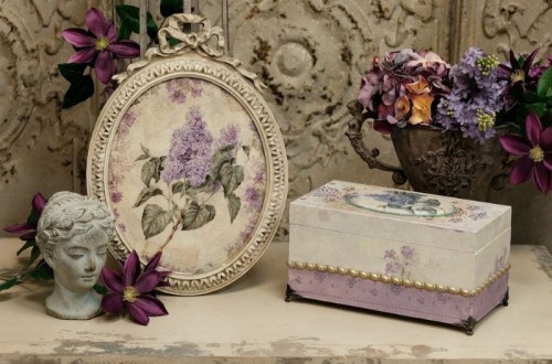 Papier do decoupage 34x49 Gałązka bzu 2 LBD240 LaBlanche
