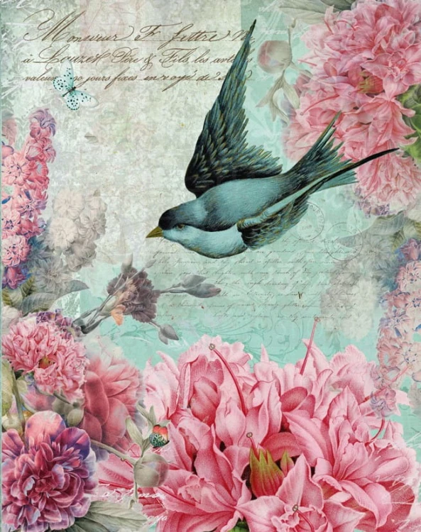Papier do decoupage 23x34 Wielkanoc - Jaskołka 3.1 LBD237.1 LaBlanche