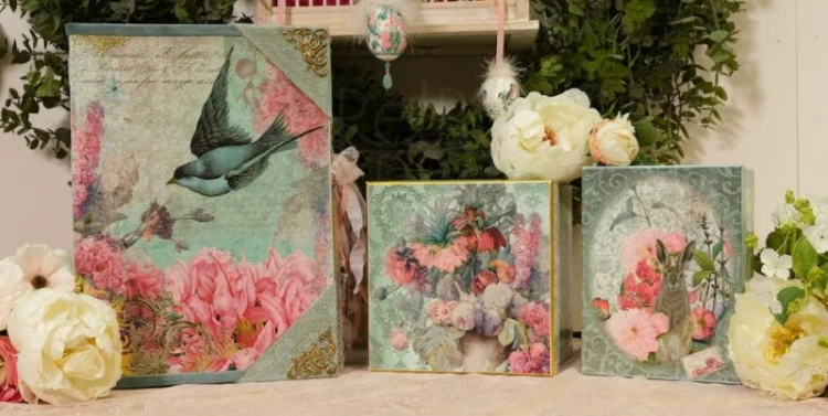 Papier do decoupage 23x34 Wielkanoc - Jaskołka 3.1 LBD237.1 LaBlanche