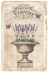 Papier do decoupage 10x15 Lawenda 2.3 LBD200.3 LaBlanche