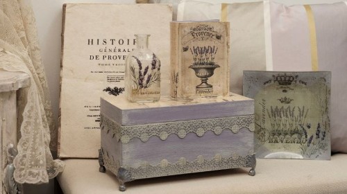 Papier do decoupage 10x15 Lawenda 2.3 LBD200.3 LaBlanche