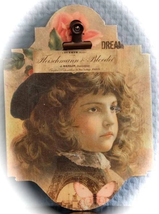 Papier do decoupage 17x25 Portret retro 1.3 LBD061.3 LaBlanche