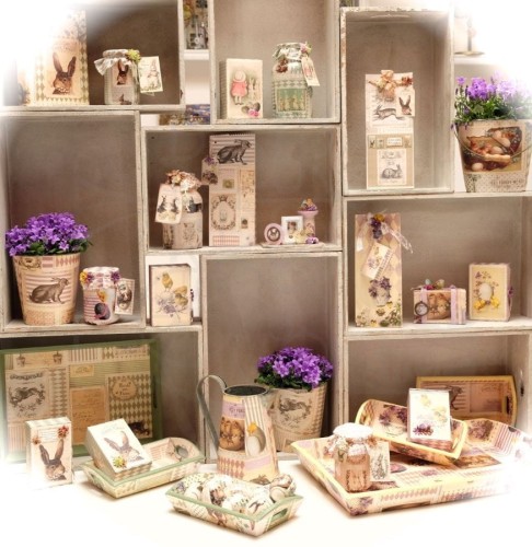 Papier do decoupage 34x49 Wielkanoc 2 LBD038 LaBlanche