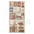 Zestaw papierów 15x30 Vintage Library elementy do wycięcia SBBV22 Stamperia