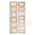 Zestaw papierów 15x30 Vintage Library elementy do wycięcia SBBV22 Stamperia