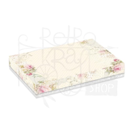 Pudełko pełne niskie A6 - Flower Romance CP-BOX-A6-FR Craft&amp;You Design
