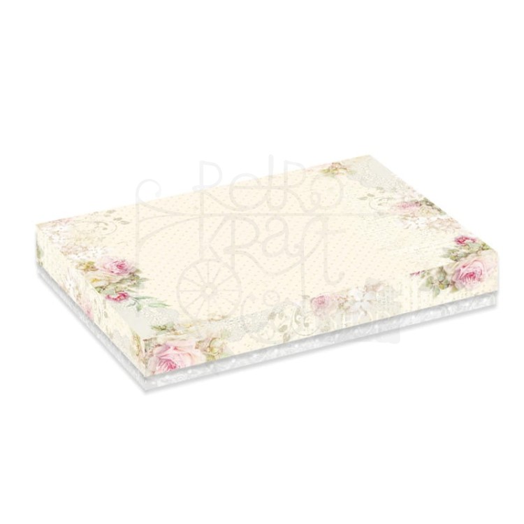 Pudełko pełne niskie A6 - Flower Romance CP-BOX-A6-FR Craft&amp;You Design