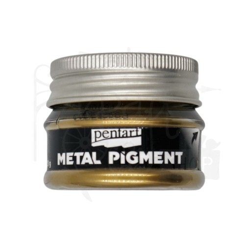 Pigment metaliczny Antique Gold antyczne złoto 20g 42689 Pentart