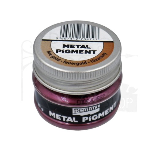 Pigment metaliczny Fire Gold ogniste złoto 20g 42687 Pentart