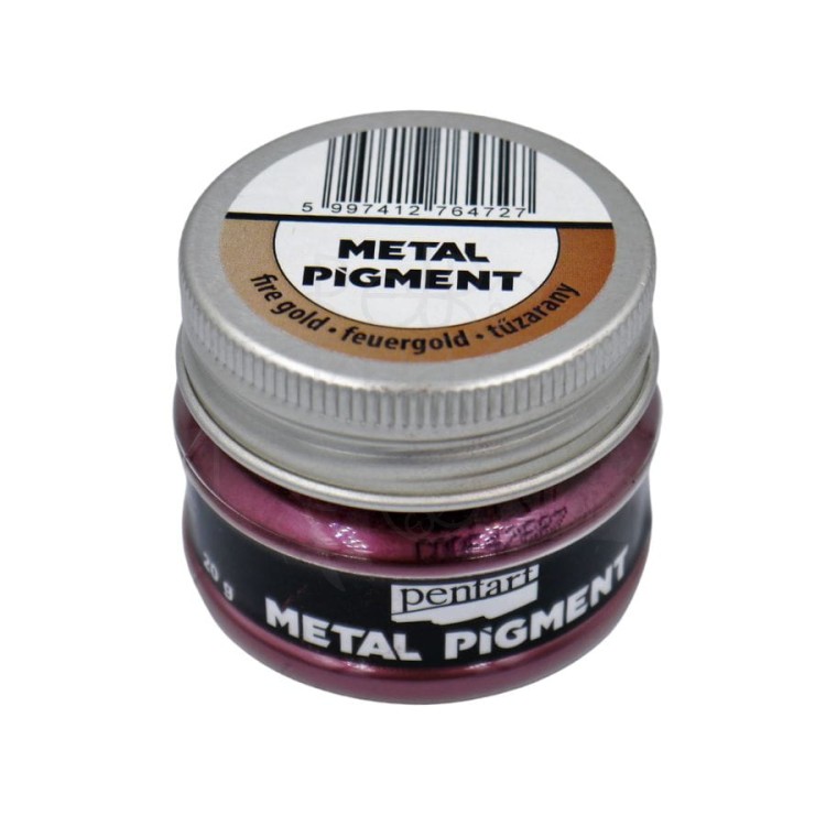 Pigment metaliczny Fire Gold ogniste złoto 20g 42687 Pentart