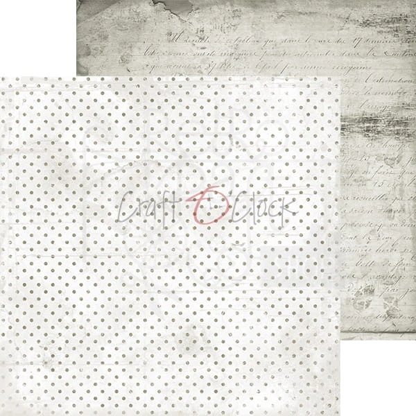 Zestaw papierów 15x15 Basic 10 Light Gray Mood CC-ZM-BC10 Craft O'Clock