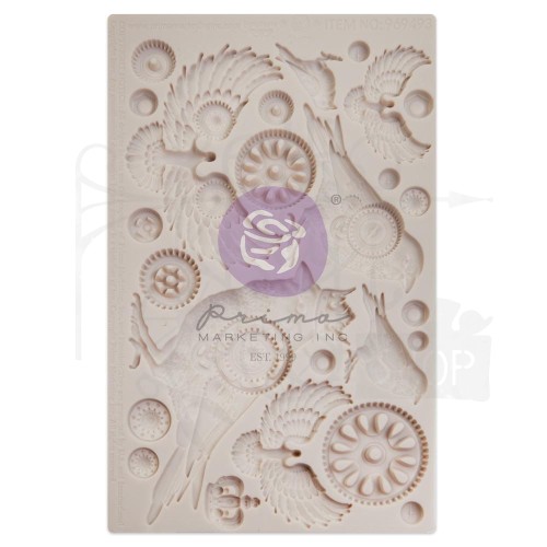 Foremka silikonowa 20x13 Clockwork Sparrows 969493 Finnabair Prima
