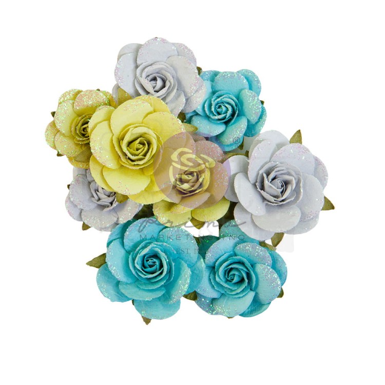 Kwiaty kwiatki papierowe Harmony 9szt 664541 Prima