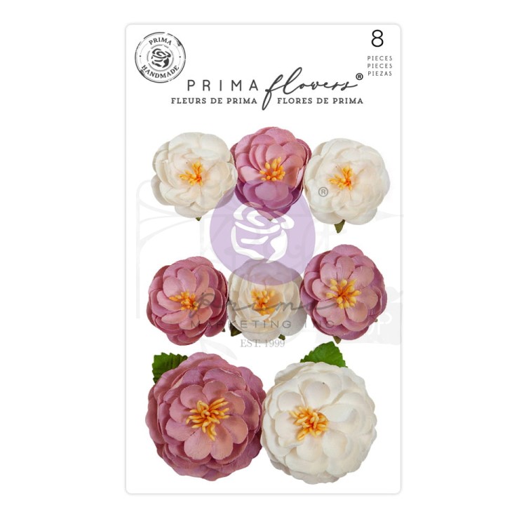 Kwiaty kwiatki papierowe Sweet Lullaby 9szt 664435