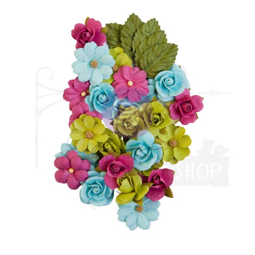 Kwiaty kwiatki papierowe Aloha 30szt 664565 Prima