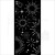 Szablon maska 12x25cm Oh La La Stars KSTDL81 Stamperia