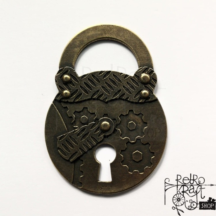 Ozdoba metalowa Kłódka Padlock 4 STE Mitform