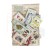 Naklejki do scrapbookingu i art journalingu - znaczki pocztowe - grzyby - 46szt