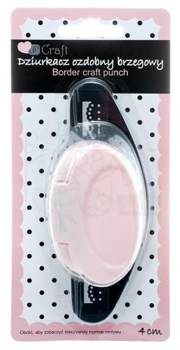 Dziurkacz ozdobny brzegowy koronka 4cm JCDZ-605-065 dpCraft