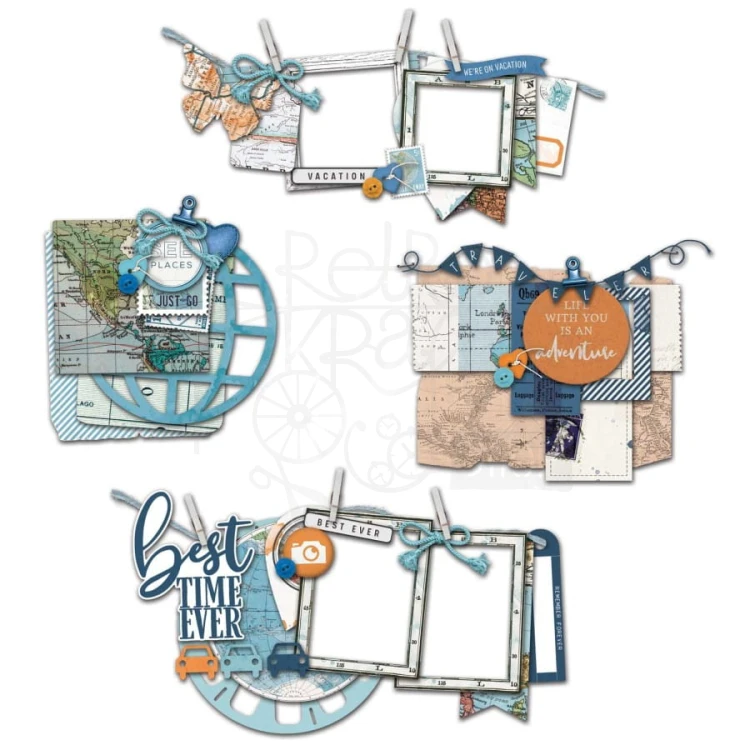Zestaw Cluster Kit Vintage Artistry Everywhere VAE40841 49 and Market